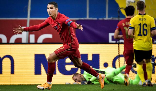 El gol número 100 de Cristiano Ronaldo con Portugal al detalle | Foto: REUTERS