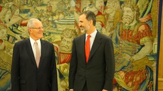 PPK se reunió con el Rey de España en el Palacio de la Zarzuela [FOTOS]