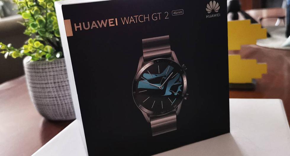 ¿Qué es lo que trae la caja del Huawei Watch GT 2? Conoce todo en este unboxing. (Foto: La Prensa)