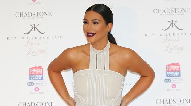 Kim Kardashian causó revuelo en Australia - 1