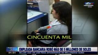 La confesión de la cajera del BCP que desvió más de S/5 millones [VIDEO]