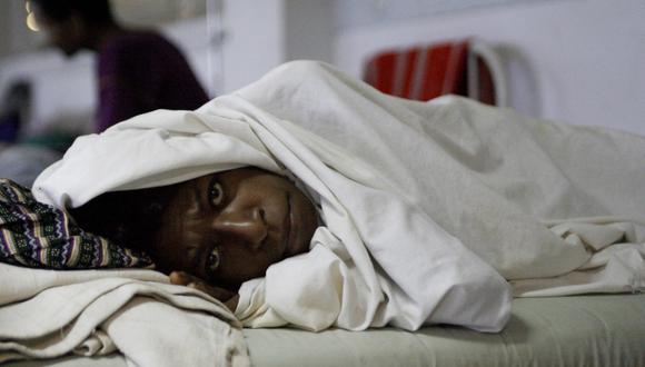 Paciente diagnosticado con sida y tuberculosis en Papúa Nueva Guinea. (Foto referencial: AFP)