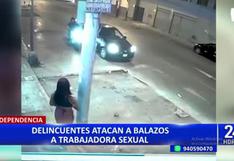 Independencia: sicarios en moto atacan a balazos a trabajadora sexual