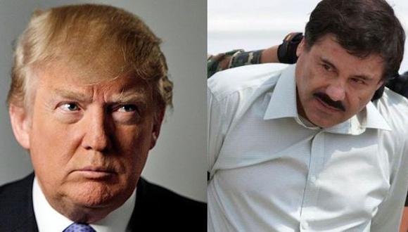Trump denuncia ante el FBI amenazas de 'El Chapo' en Twitter