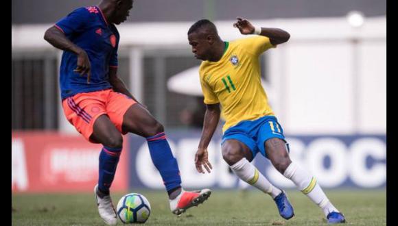 Vinicius Junior no jugará el Sudamericano sub 20 de enero próximo. (Foto: Confederación Brasileña de Fútbol)