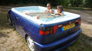 De auto a jacuzzi: Conoce más de este singular proyecto