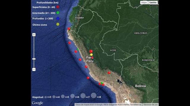 Sismo de magnitud 4,7 se sintió en Huánuco - 2