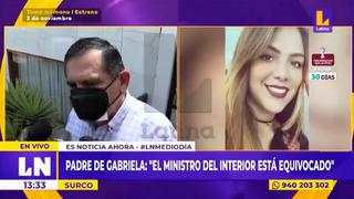 Padre de Gabriela Sevilla: Queremos que se tranquilice para darle información a las autoridades