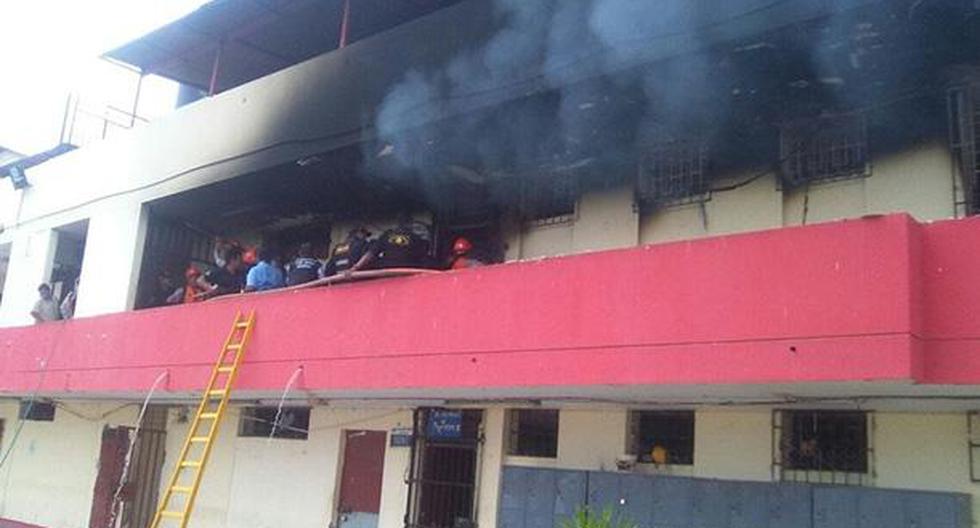 Perú. 5 muertos dejó incendio de Centro Juvenil de Rehabilitación en Trujillo. (Foto: Trujilloinforma / Facebook)