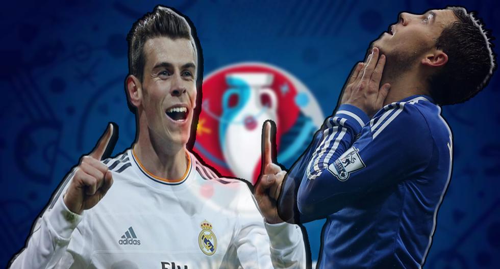 Gareth Bale defenderá a Gales, pero Eden Hazard sacará pecho por Bélgica. (Foto: Producción)
