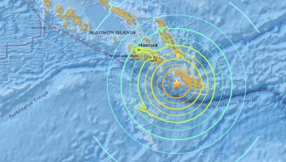 Terremoto en Islas Salomón activa alerta de tsunami en Hawaii