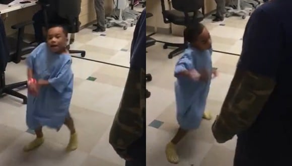 Un conmovedor video de un niño bailando antes de ser operado se vuelve viral. (Foto: @People / Instagram)