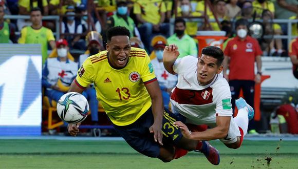 Yerry Mina, suspendido por amarillas, abandona la concentración y genera dudas en Colombia de cara al duelo frente a Argentina