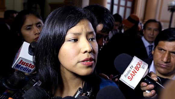 Indira Huilca dice que fujimorismo hace “oposición de pataleta”