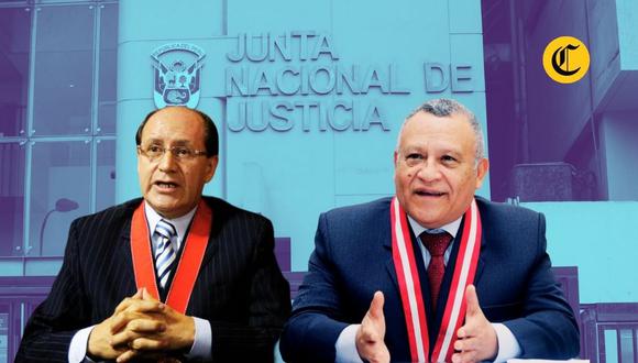 El fiscal Uriel Terán y el juez Juan Carlos Checkley