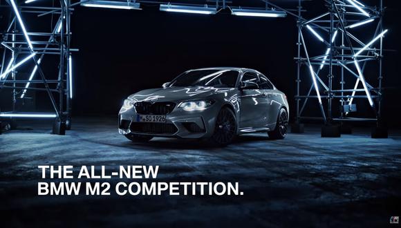 El BMW M2 Competition llega equipado de un propulsor de 3.0 litros que desarrolla 410 caballos. (Foto: BMW).