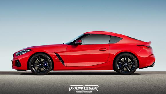 El preparador independiente X-Tomi Design imaginó la apariencia que podría llevar el futuro BMW Z4 Coupé. (Foto: X-Tomi).
