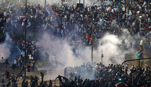 Los disturbios en Buenos Aires luego de la derrota argentina - 1