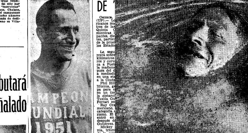 El 30 de julio de 1951, la figura del nadador plusmarquista Eleodoro Vásquez Taranta surgió de la piscina municipal de Iquitos, donde había permanecido durante 88 horas y 30 minutos, estableciendo un nuevo récord mundial. (Foto: GEC Archivo Histórico)