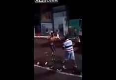 YouTube: grababa una pelea en Brasil, pero lo que sucedió después…