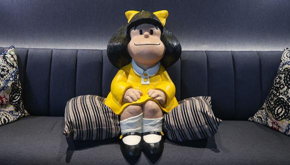Mafalda en el Perú: desde cuándo y en qué distrito podrás ver al mítico personaje del humorista Quino | Foto: Andina