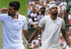 La llamativa conversación entre Novak Djokovic y Nick Kyrgios a un día de la final de Wimbledon