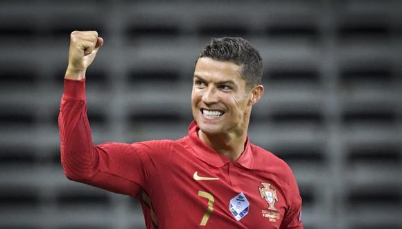 Cristiano lleva actualmente 101 goles con Portugal. (Foto: AFP)
