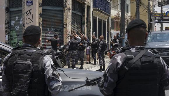 Policía mata a ocho sospechosos de narcotráfico en favela de Río de Janeiro.