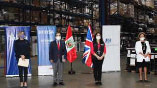 Minsa recibe donación de ventiladores mecánicos por parte del Reino Unido