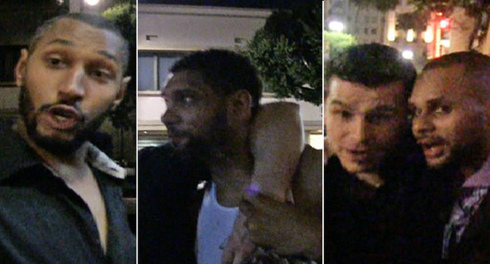 Tim Duncan, Manu Ginobili y Tony Parker de los Spurs. (Imagen: Captura de vídeo)