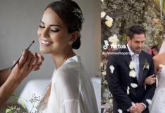 Valeria Piazza se casó: así fue su increíble vestido de novia