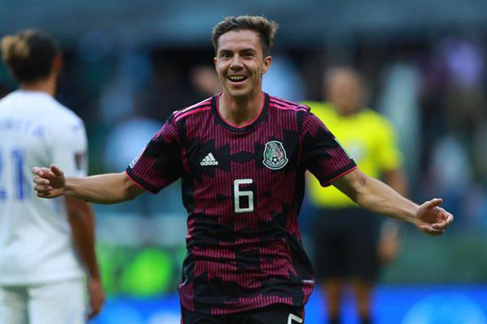 México derrotó 3-0 a Honduras con goles de Córdova, Funes Mori y Lozano por la quinta jornada de las Eliminatorias Qatar 2022 en el estadio Azteca. (Foto: EFE)