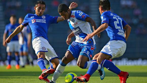 Cruz Azul vs Puebla EN VIVO ONLINE: se enfrentan por la octava fecha del Torneo Clausura de México. (Foto: Marca Claro)