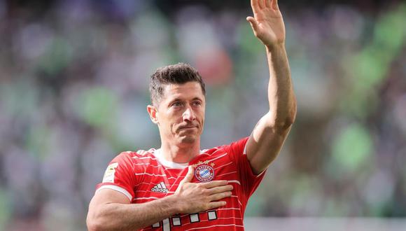 Lewandowski se proclamó por séptima vez en su carrera máximo goleador de la Bundesliga. (Foto: AFP)