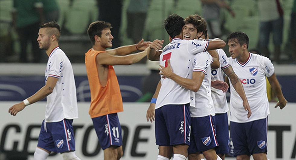 Nacional de Uruguay venció en condición de local a Palmeiras por la Copa Libertadores (Foto: EFE)