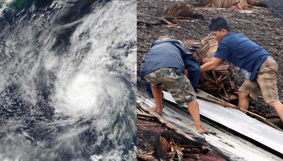 Filipinas: Tifón Nock-Ten deja seis muertos y amenaza a Manila