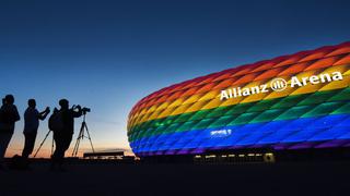 Alemania se viste con los colores arcoíris ante “mensaje equivocado” de la UEFA