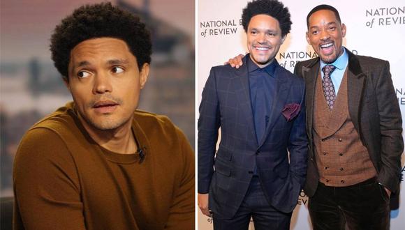 Trevor Noah hace sutil broma sobre agresión de Will Smith a Chris Rock al inicio de los Grammy 2022. (Foto: @trevornoah).