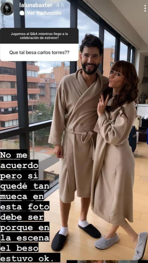 Guatemalan actress posted on Instagram (Photo: Luna Baxter / Instagram)