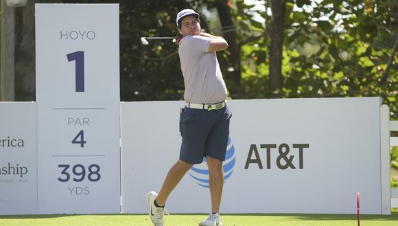 Julián Périco, el mejor golfista peruano en el Latin America Amateur Championship. (Foto: Enrique Berardi)