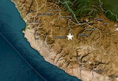 Ayacucho: sismo de magnitud 5.0 se registró este viernes en la provincia de Sucre