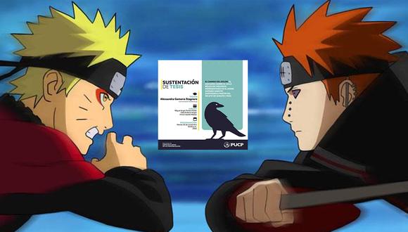 "El camino del dolor: el discurso sobre el ciclo bélico de violencia representado en el anime Shōnen Naruto Shippūden a partir del relato de Nagato / Pain" es el nombre de la tesis que se hizo viral en Facebook y que será presentada este 26 de noviembre. | PUCP