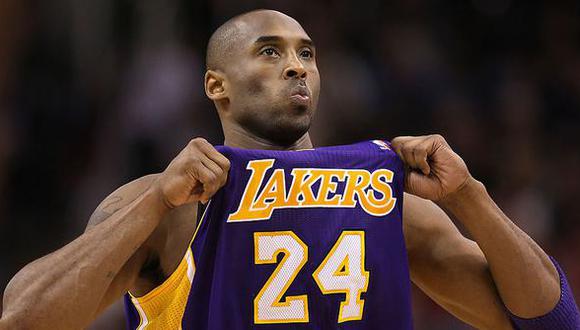 Kobe Bryant disputó veinte temporadas en la NBA. (Foto. AFP)