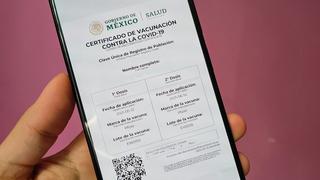 México: conoce cómo obtener el certificado de vacunación contra el COVID-19