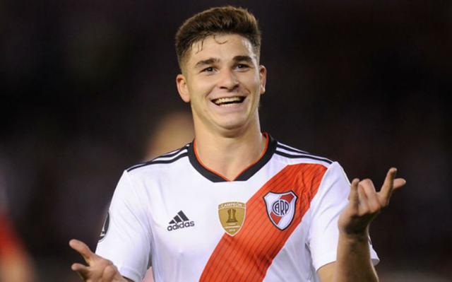 Julián Álvarez | River Plate | Valor: 10 millones de euros. (Foto: Agencias)