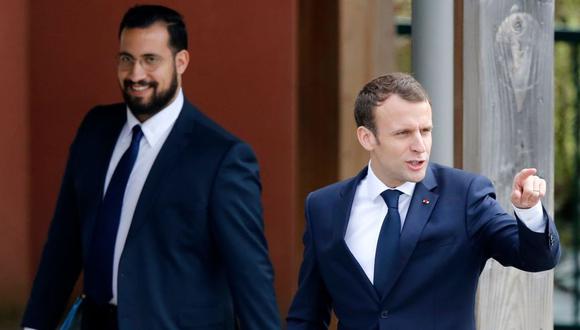 Emmanuel Macron fracasa en su intento de acallar las críticas por el "Benallagate" (Foto: AFP)