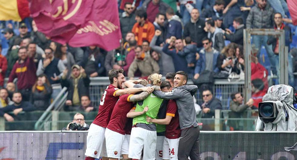 Liga Italiana: Indignación por actitud de los hinchas del AS Roma. (Foto: EFE)