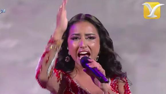 Lita Pezo tuvo un gran debut en la Competencia Internacional del Festival de la Canción de Viña del Mar. (Foto: Captura de video)