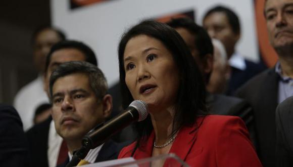 Keiko Fujimori se pronunció sobre la decisión del Gobierno de “reconsiderar la participación” de Nicolás Maduro, presidente de Venezuela, en la Cumbre de las Américas. (Foto: Archivo El Comercio)