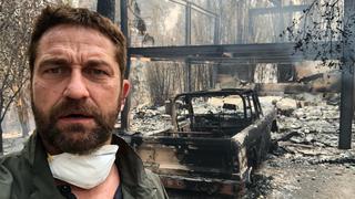 Incendios en California: Gerard Butler y más estrellas lo perdieron todo por el fuego